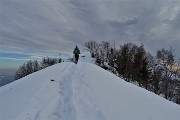 Anello con neve del Monte Gioco da Spettino il 22 marzo 2018 - FOTOGALLERY